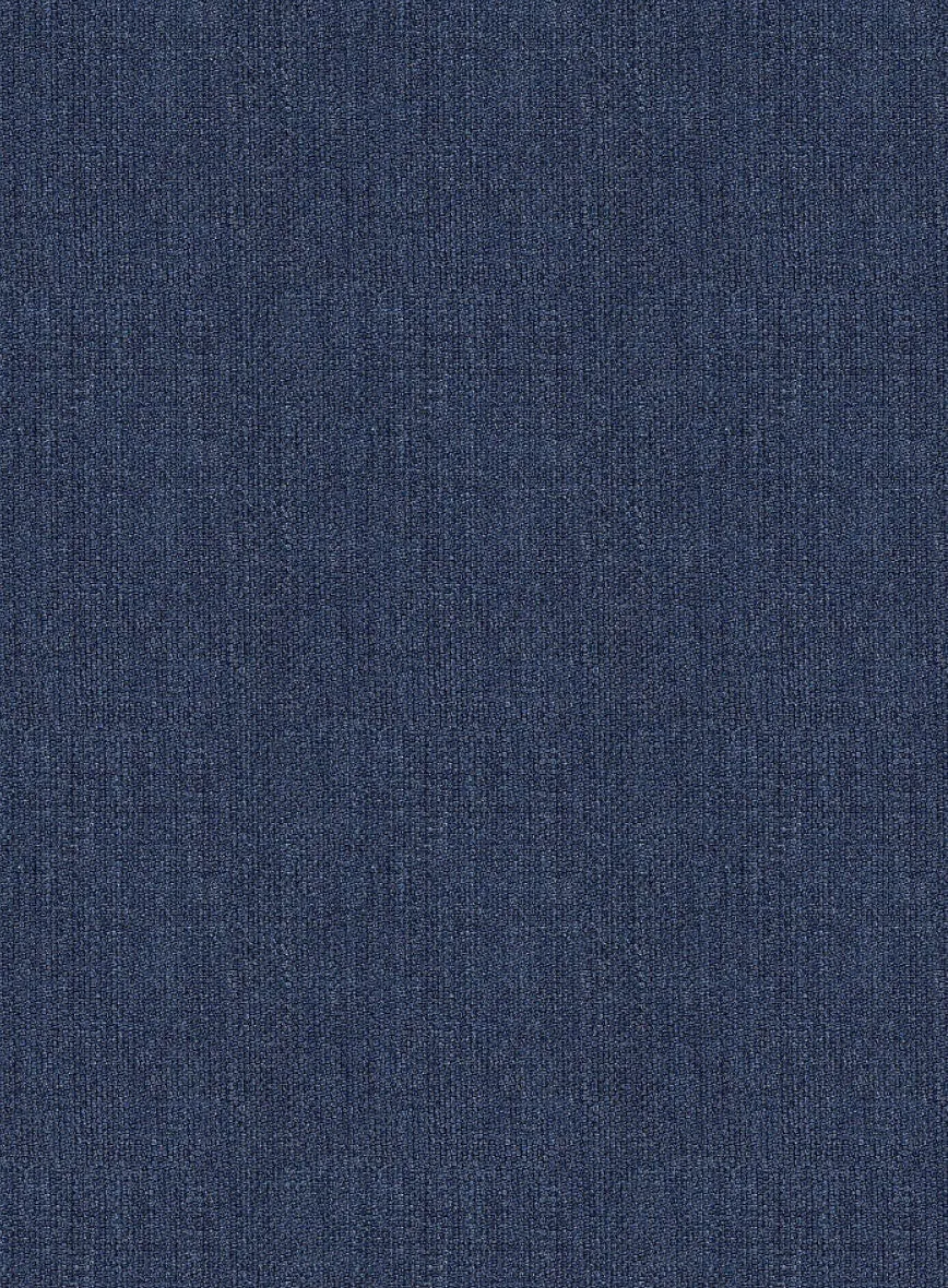 Italian Tela Indigo Blue Wool Jacket