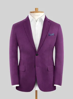 Italian Turna Purple Flannel Jacket