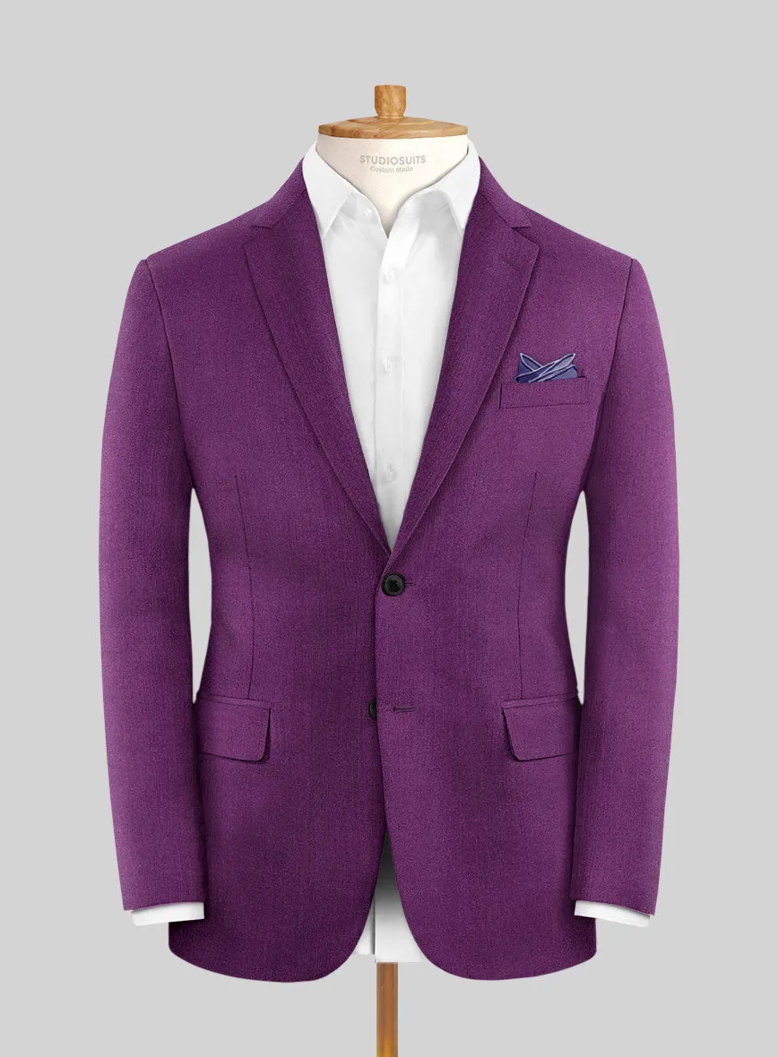 Italian Turna Purple Flannel Jacket