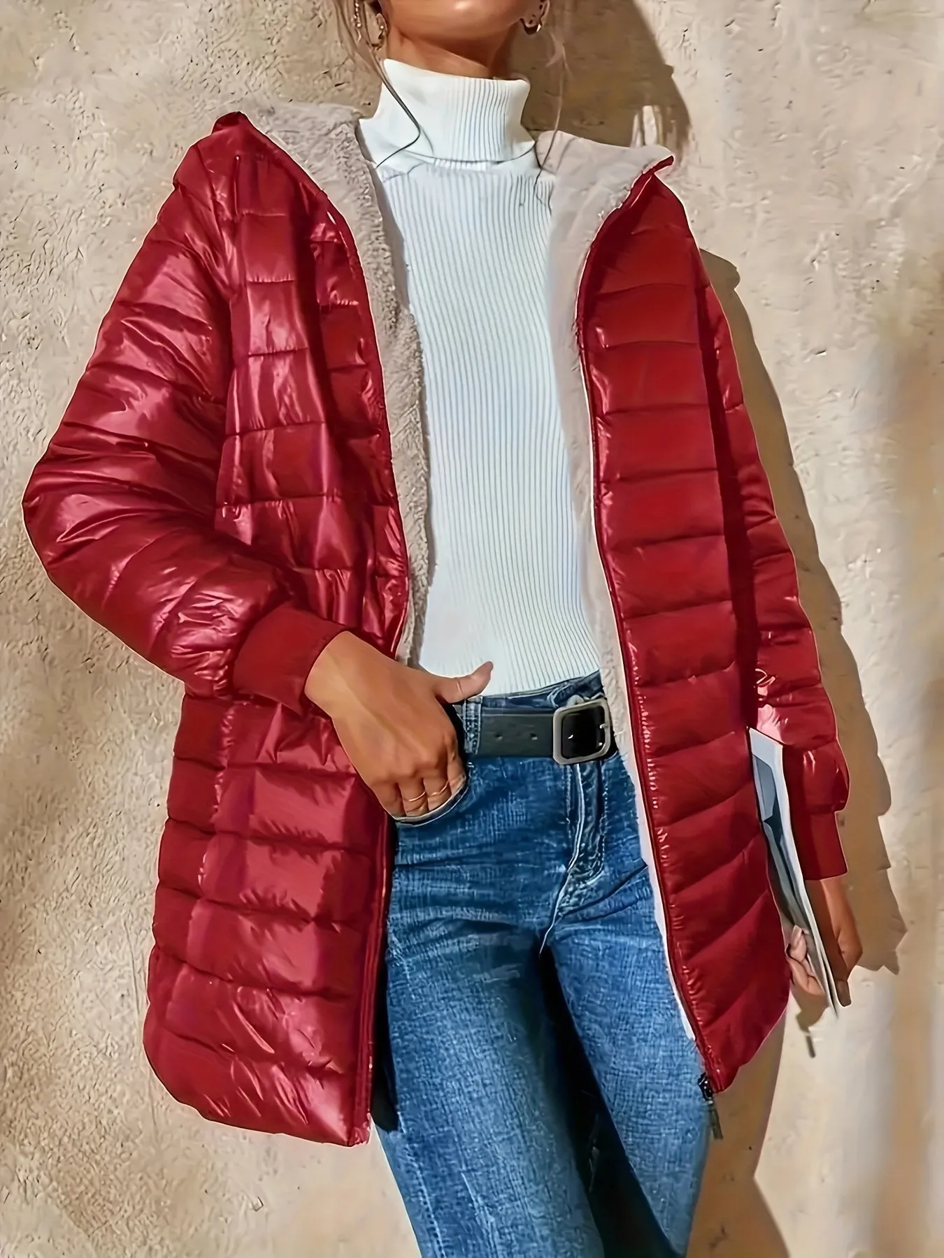 Ivyshape | Casual Puffer Jacket