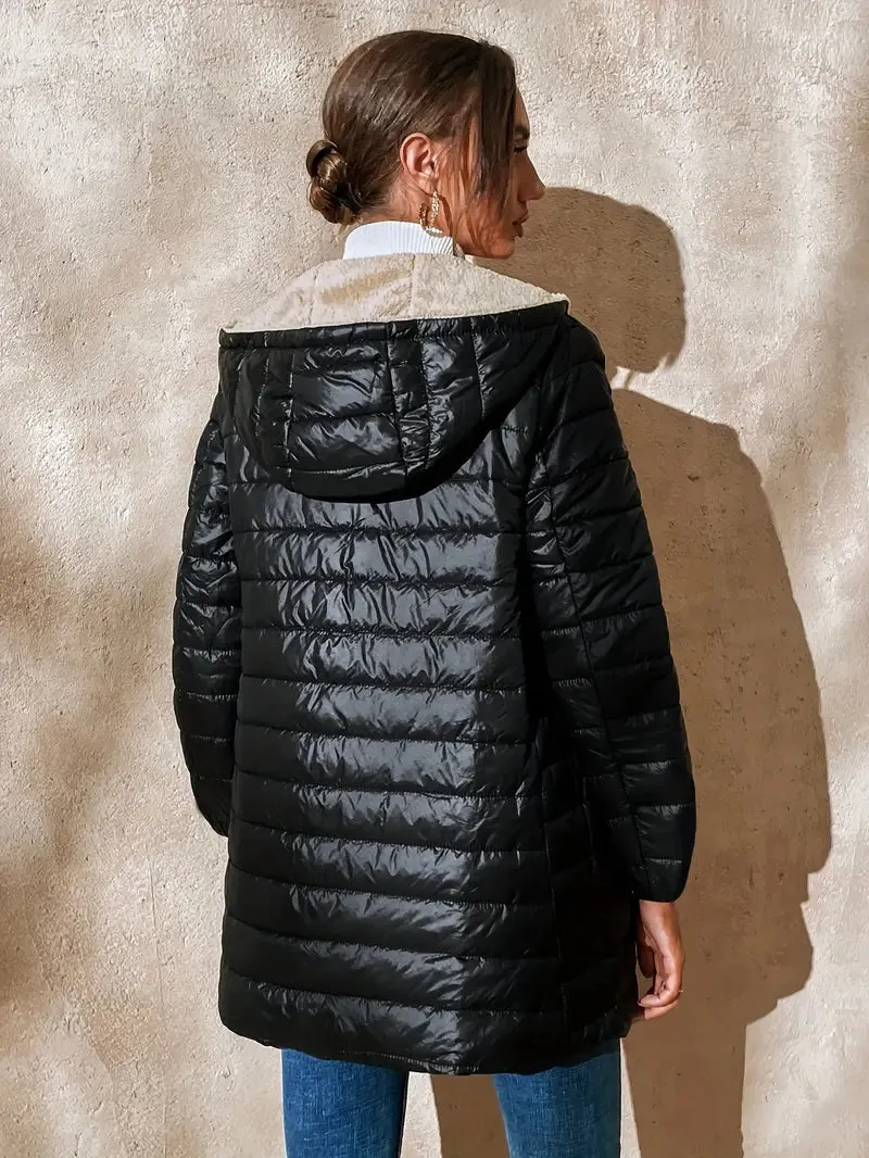 Ivyshape | Casual Puffer Jacket