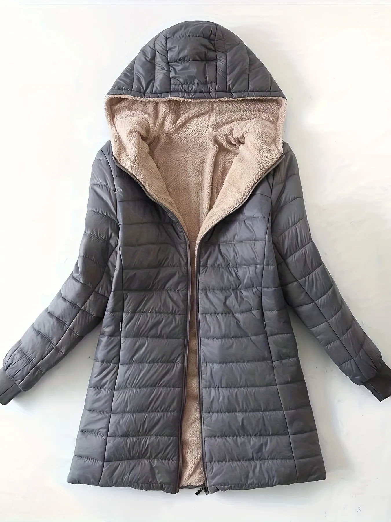Ivyshape | Casual Puffer Jacket