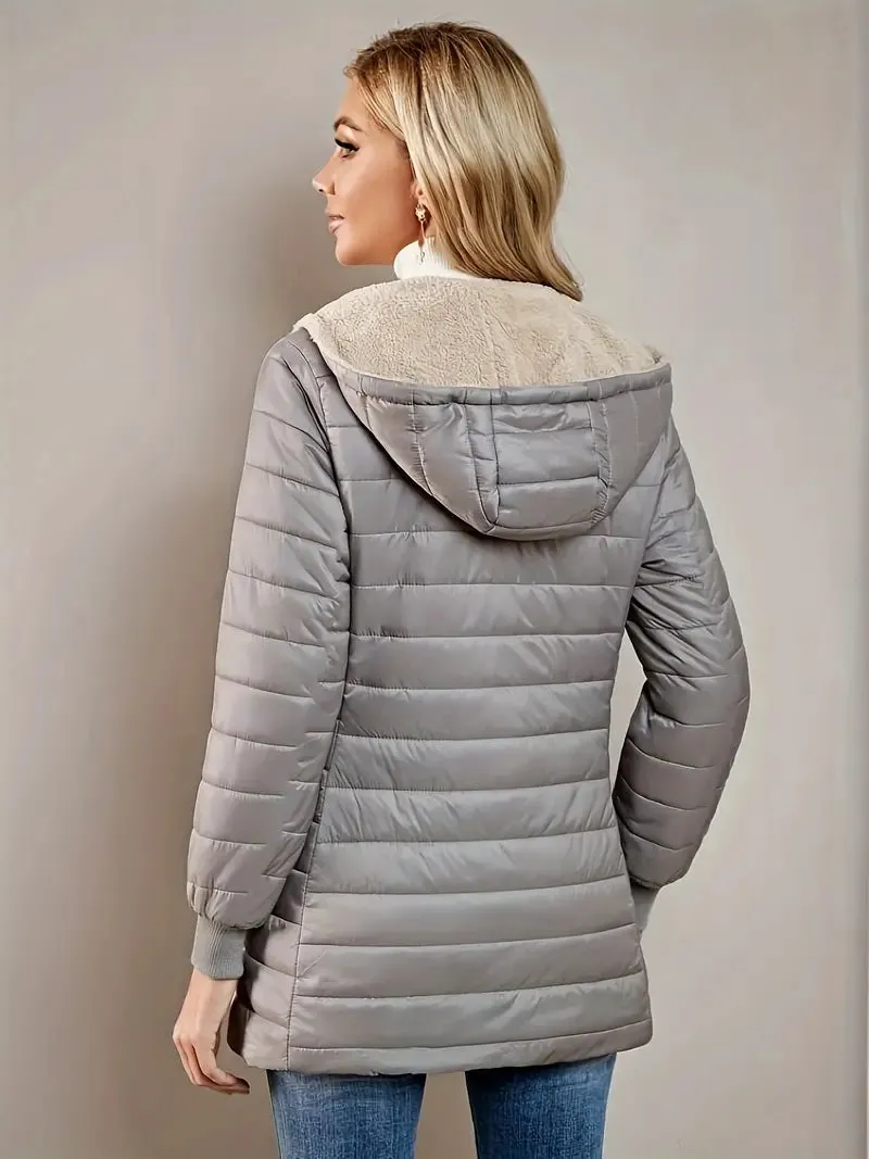 Ivyshape | Casual Puffer Jacket