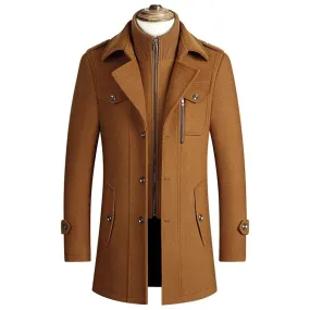 Juliano™ Luxury Virgin Wool Overcoat