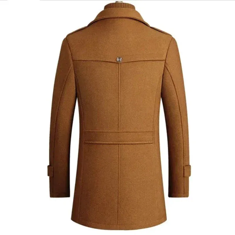 Juliano™ Luxury Virgin Wool Overcoat