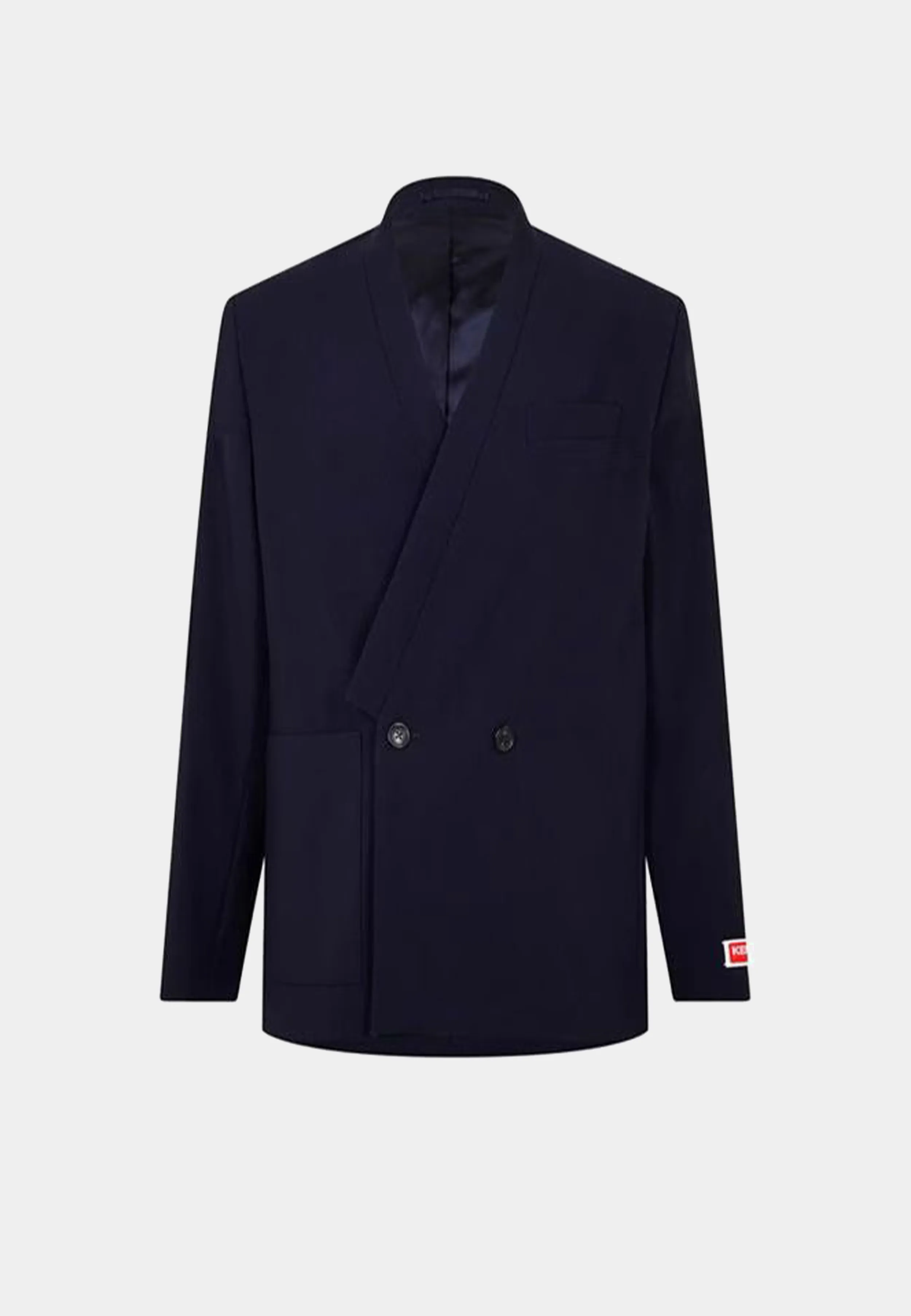 Kenzo Kimono Tailored Jacket 77 Midnight Blue