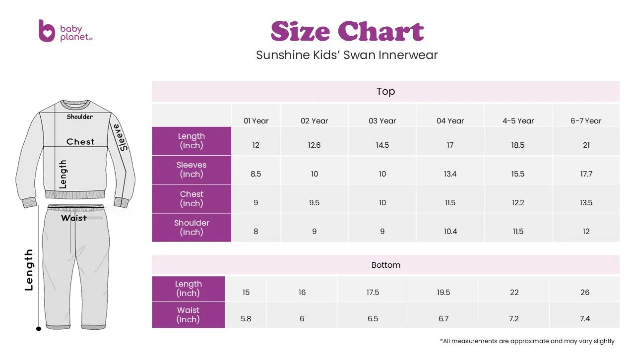 Kids Rib Innerwear Navy Blue Sw - Sunshine
