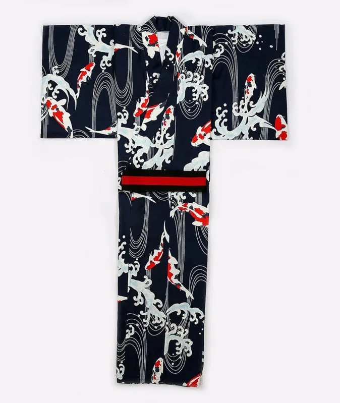 Kimono Koi Pattern