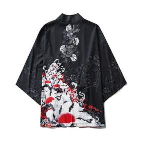 Koi Fish Samurai Kimono