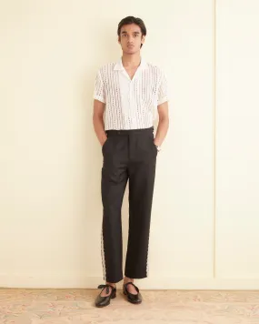 Lacework Side Buckle Trousers