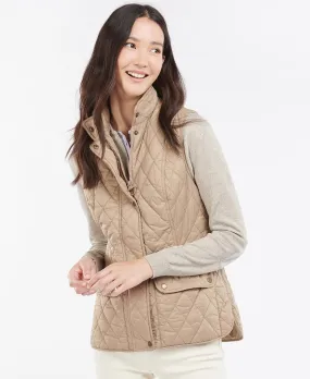 LADIES BARBOUR OTTERBURN GILET - LT TRENCH