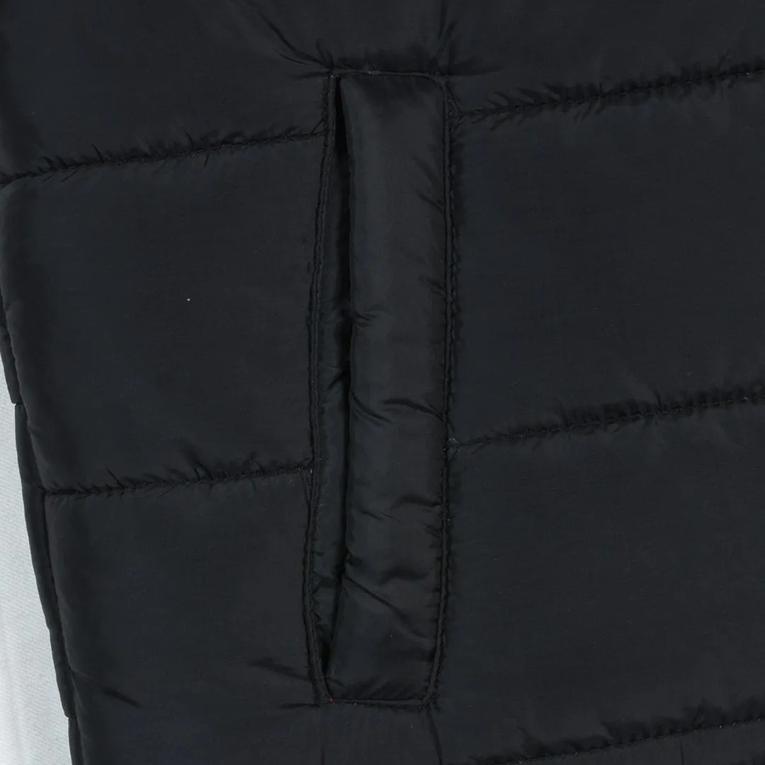 Left chest logo body warmer Gillet