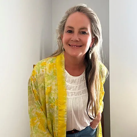 Lemon Chartreuse Silk Kimono
