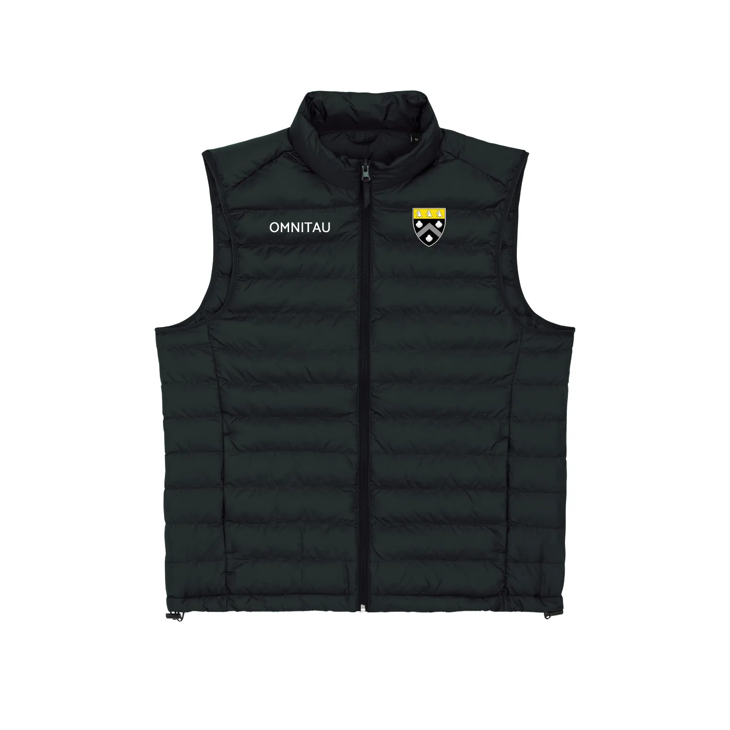 Linacre House King's Canterbury Padded Gilet- Black
