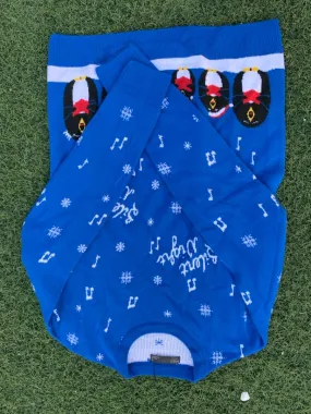 M&S blue Christmas sweatshirt size 10-13years