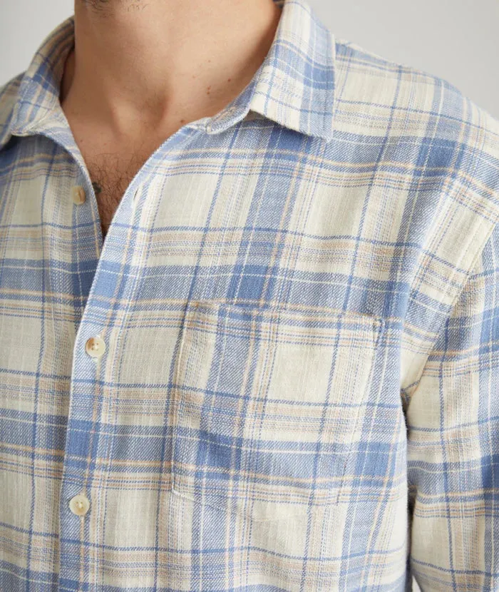 Marine Layer Men's Stretch Selvage Long Sleeve Shirt 2024