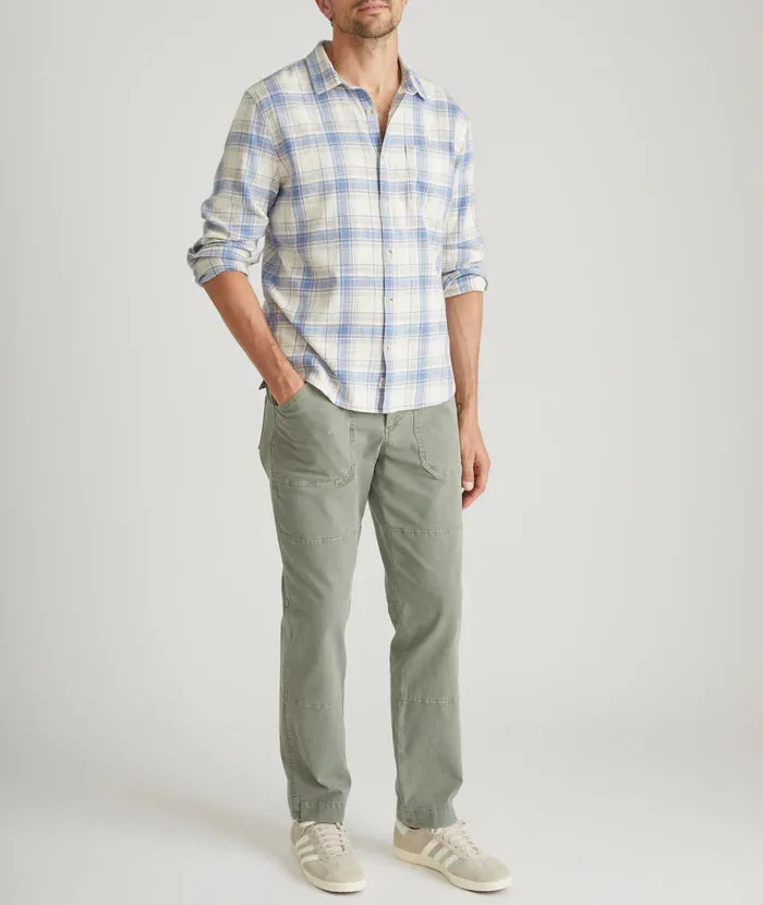 Marine Layer Men's Stretch Selvage Long Sleeve Shirt 2024