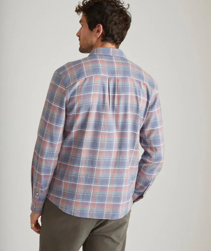 Marine Layer Men's Stretch Selvage Long Sleeve Shirt 2024
