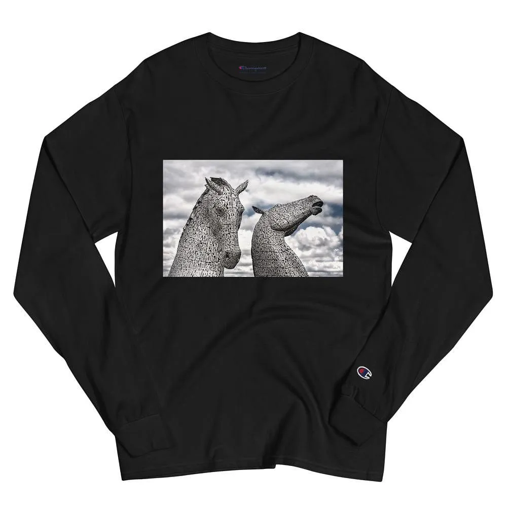 Men's Champion Long Sleeve Shirt 100% cotton