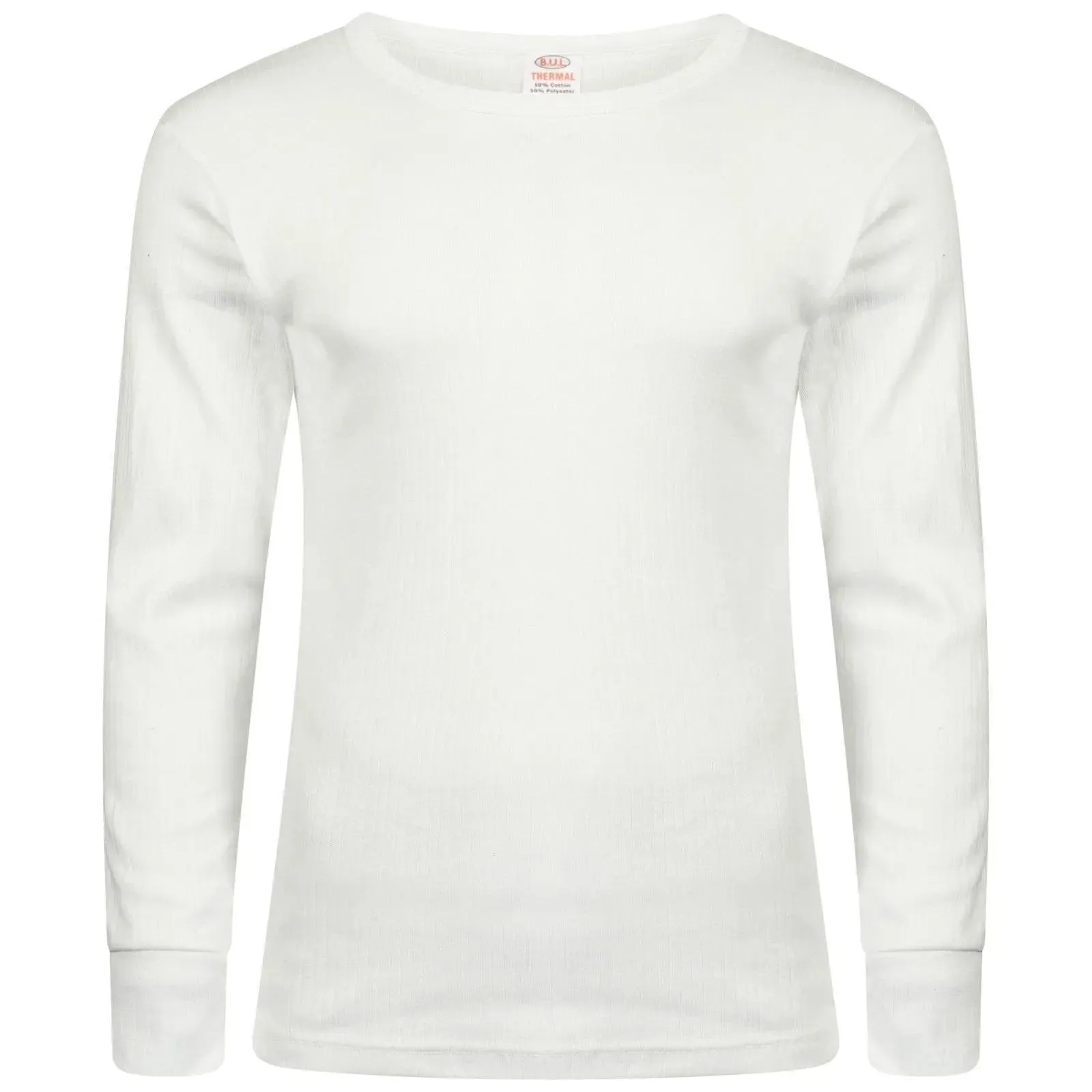 Men's Extreme Hot Thermal Underwear Long Sleeve Vest Winter & Ski Wear Free Post Size S-XXL (XXLarge, White)