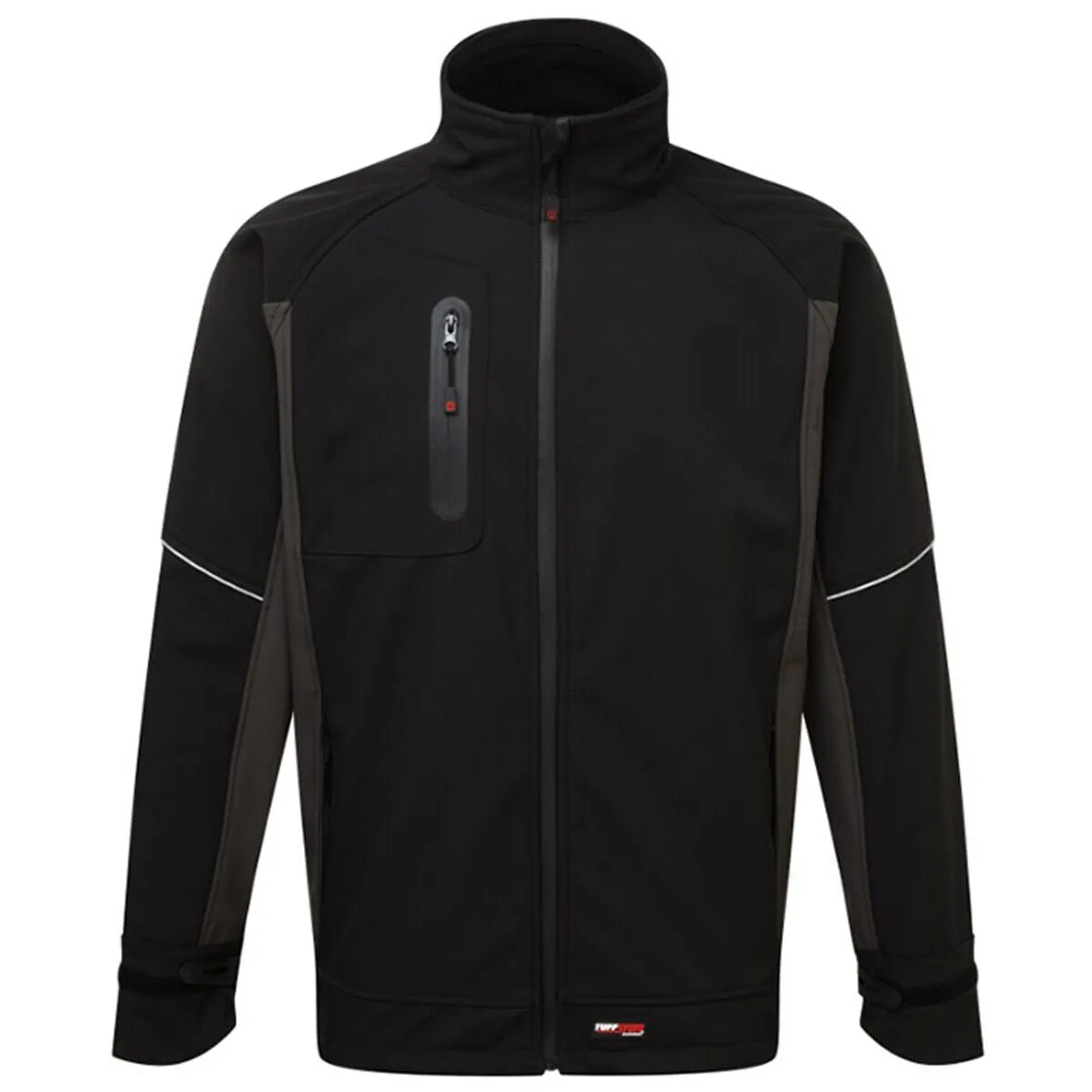 Mens Stanton Softshell Waterproof Fleece Lined Jacket