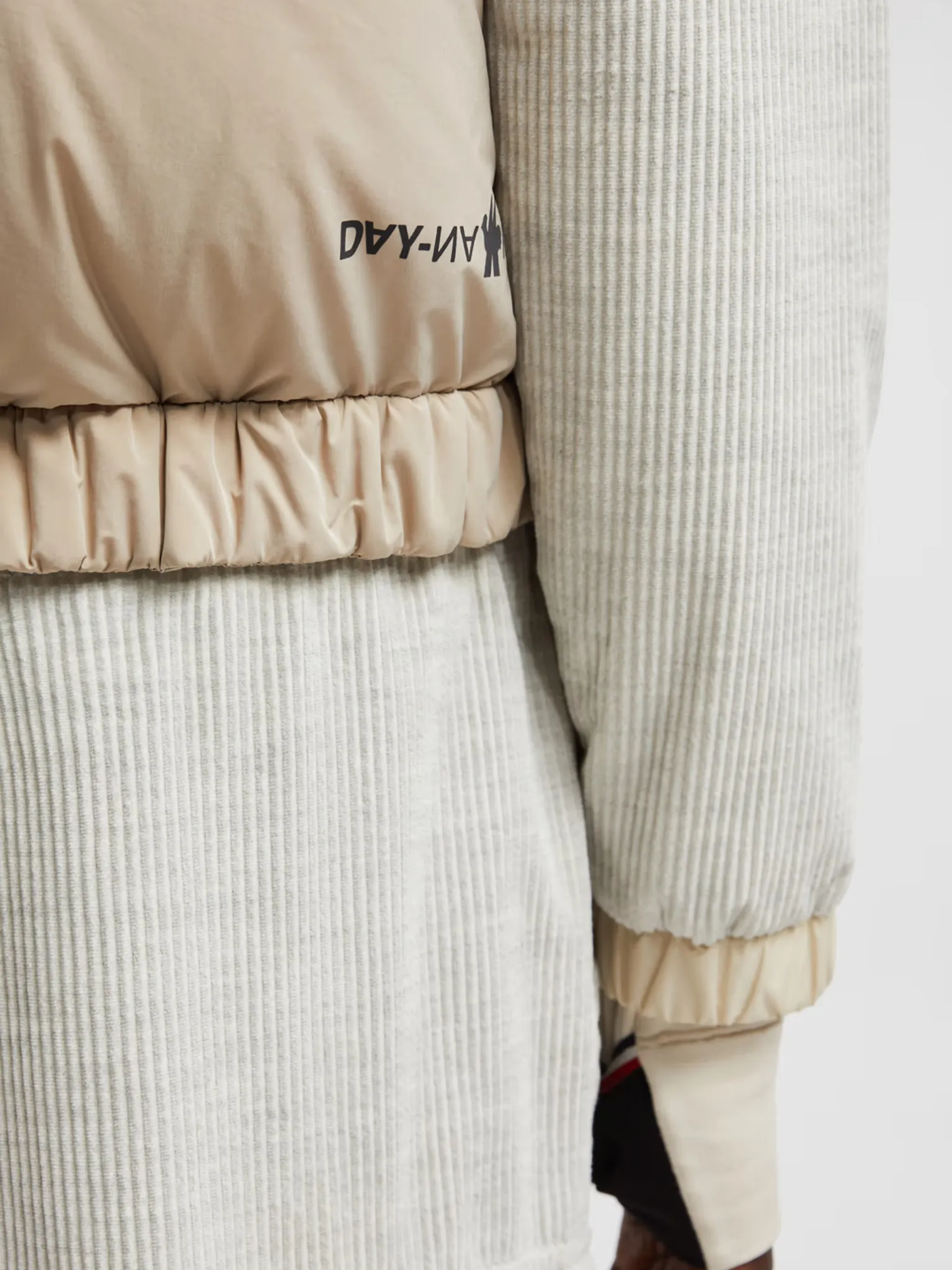 MONCLER GRENOBLE WOMEN Marolies Down Gilet Beige