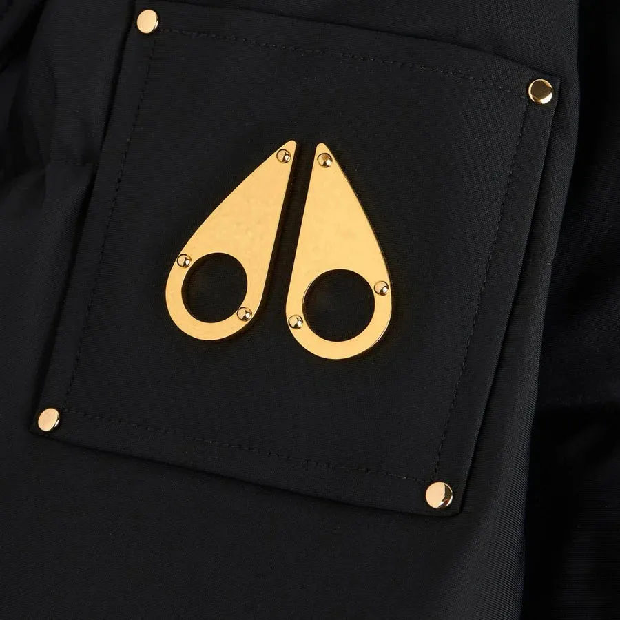 Moose Knuckles Suthep Gold Jacket Black