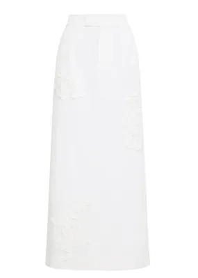 Mos The Label Athena Maxi Skirt- White