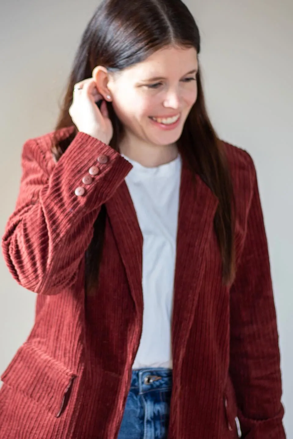 No46 Schnittmuster Longblazer