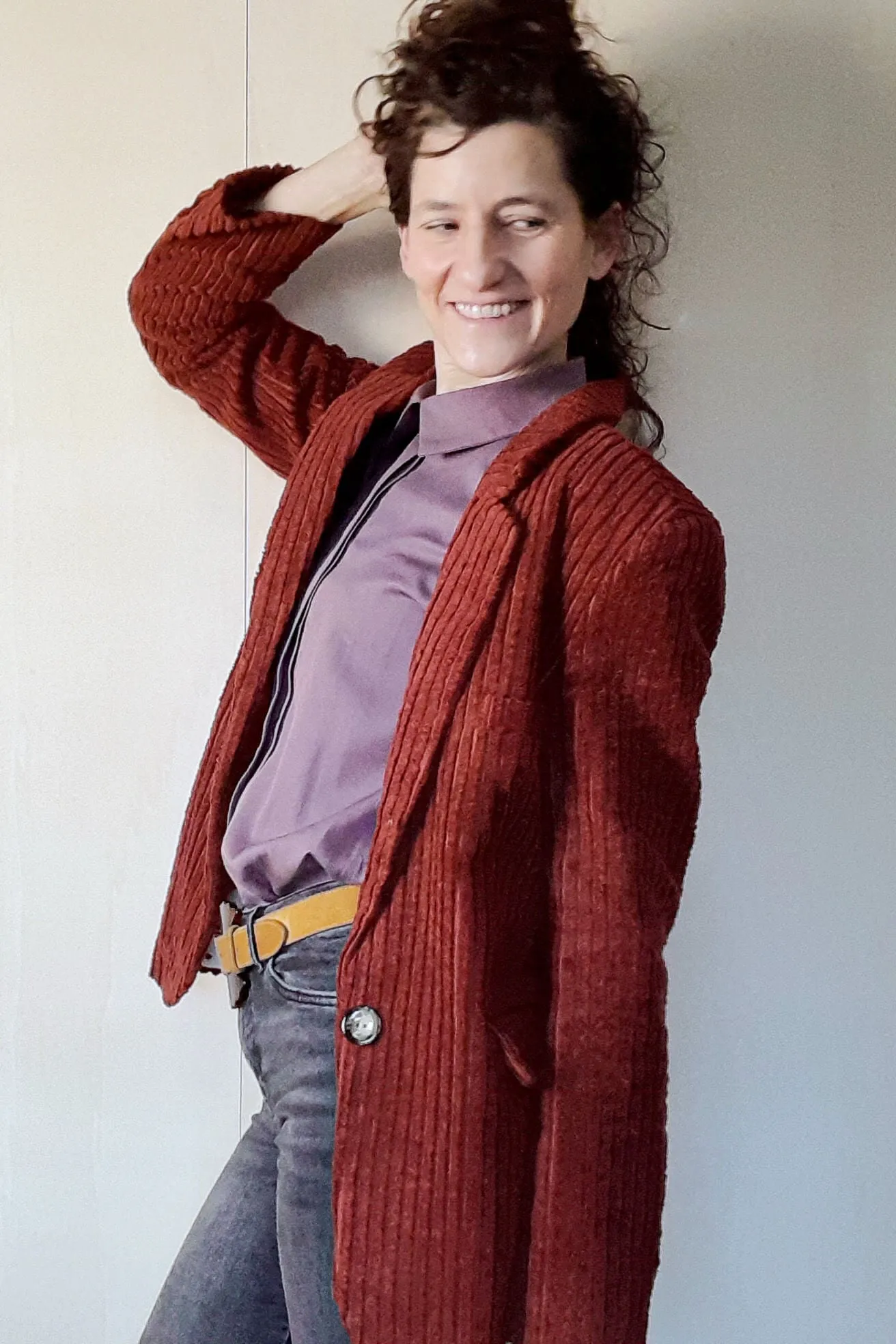 No46 Schnittmuster Longblazer