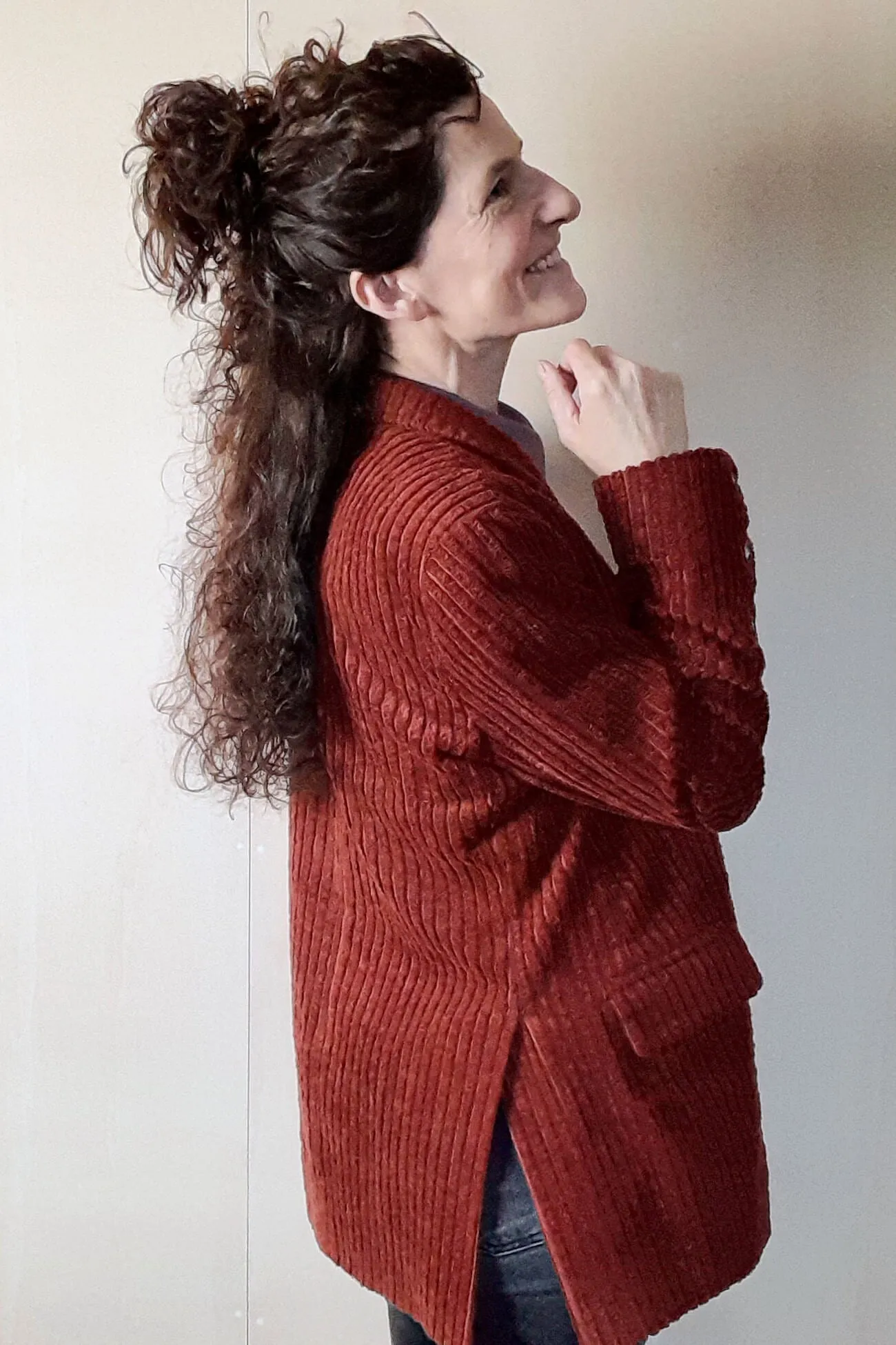 No46 Schnittmuster Longblazer