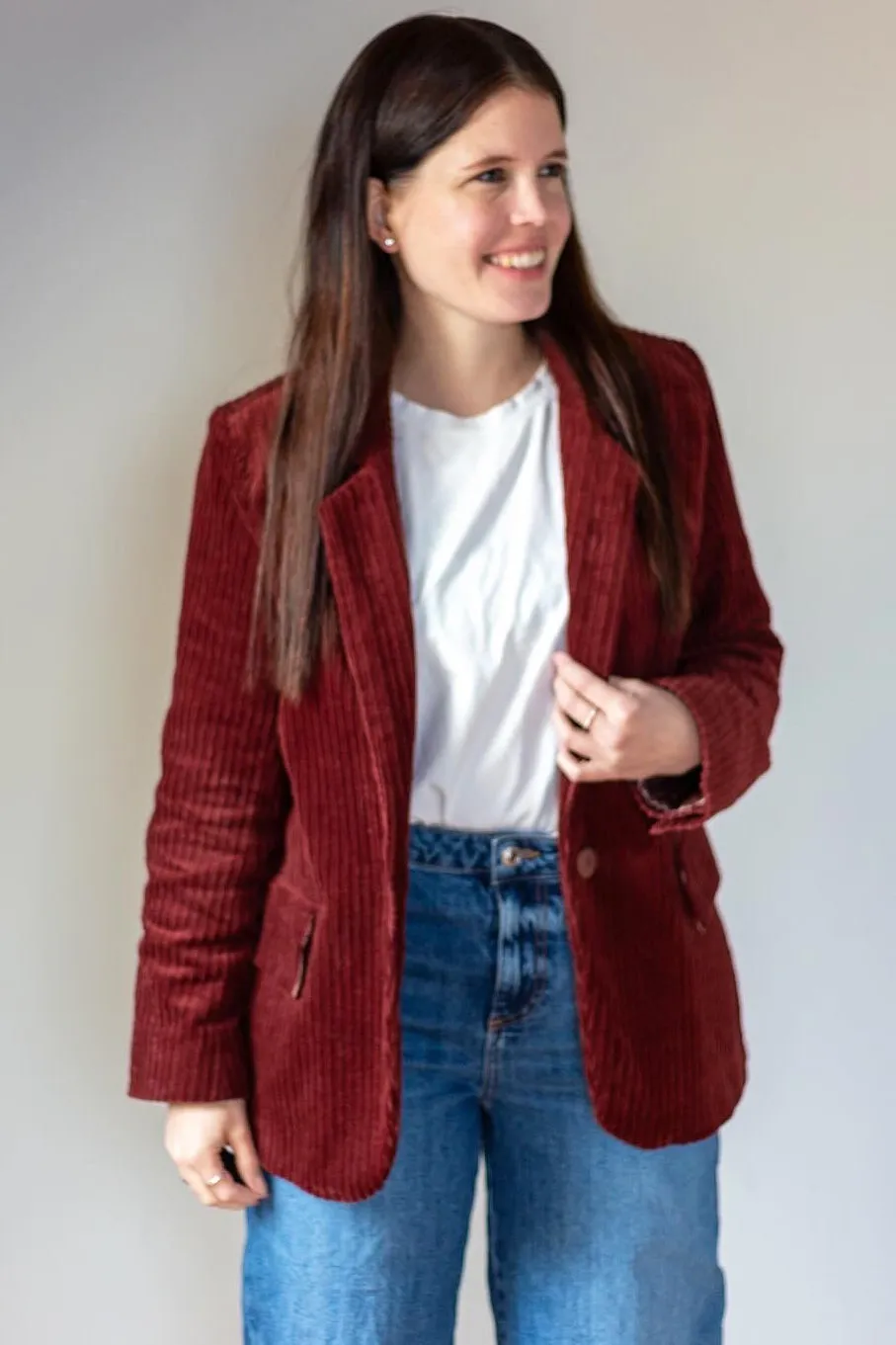 No46 Schnittmuster Longblazer