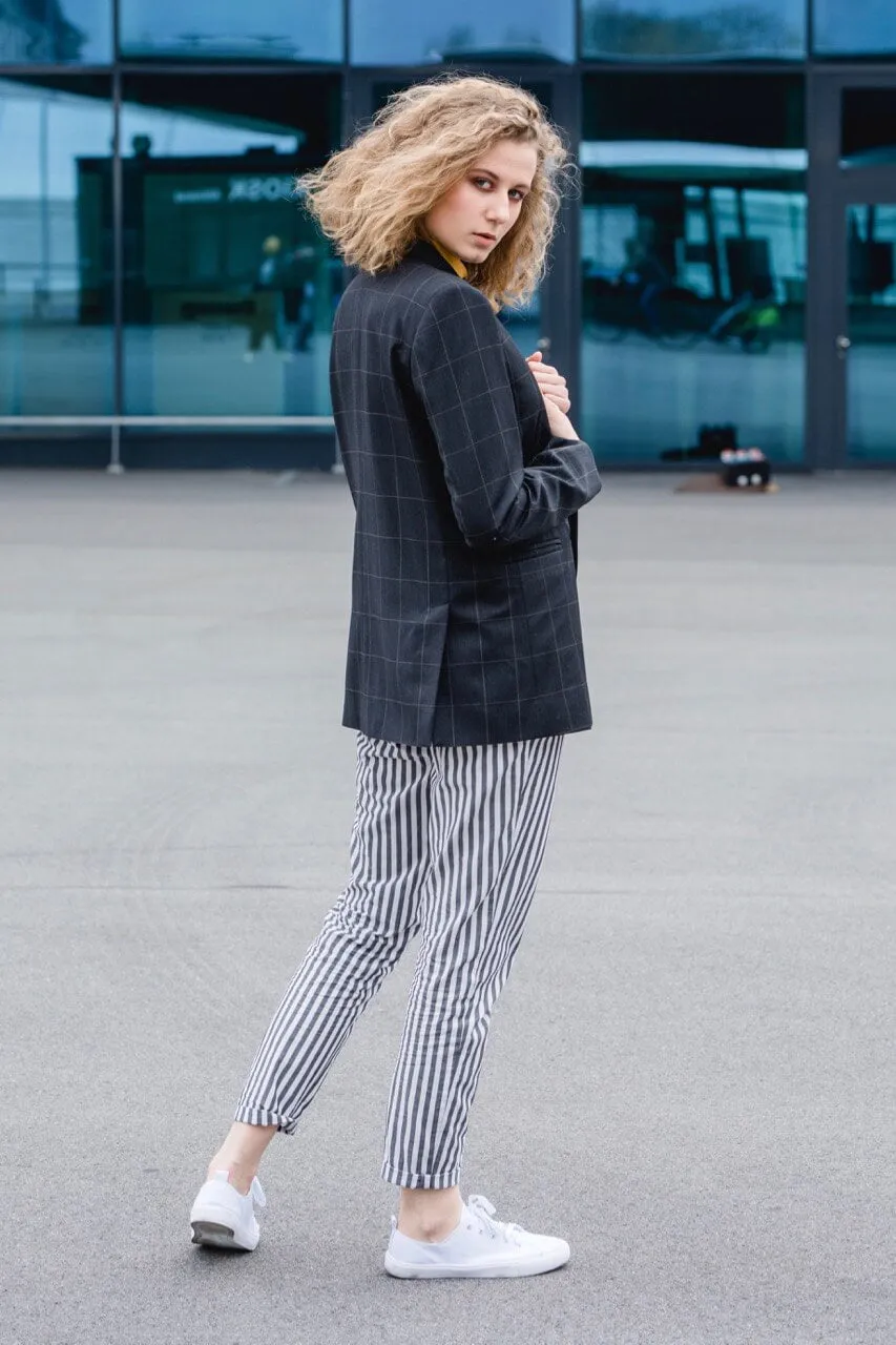 No46 Schnittmuster Longblazer