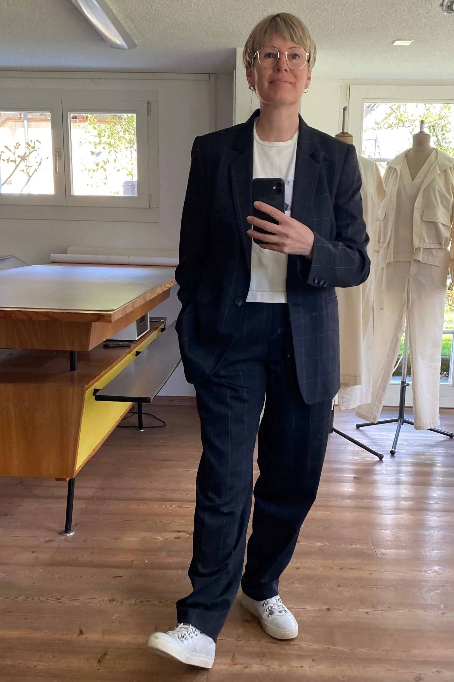 No46 Schnittmuster Longblazer