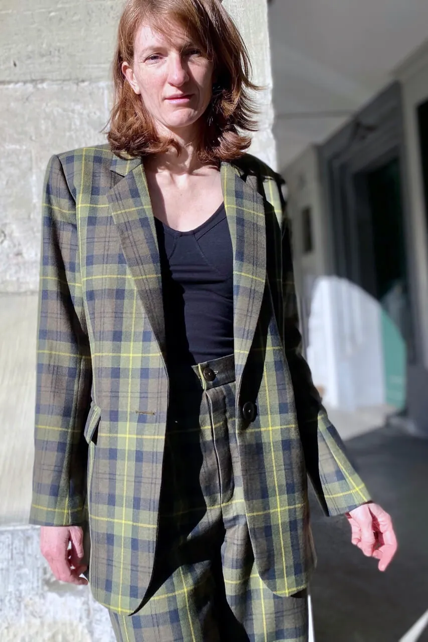 No46 Schnittmuster Longblazer