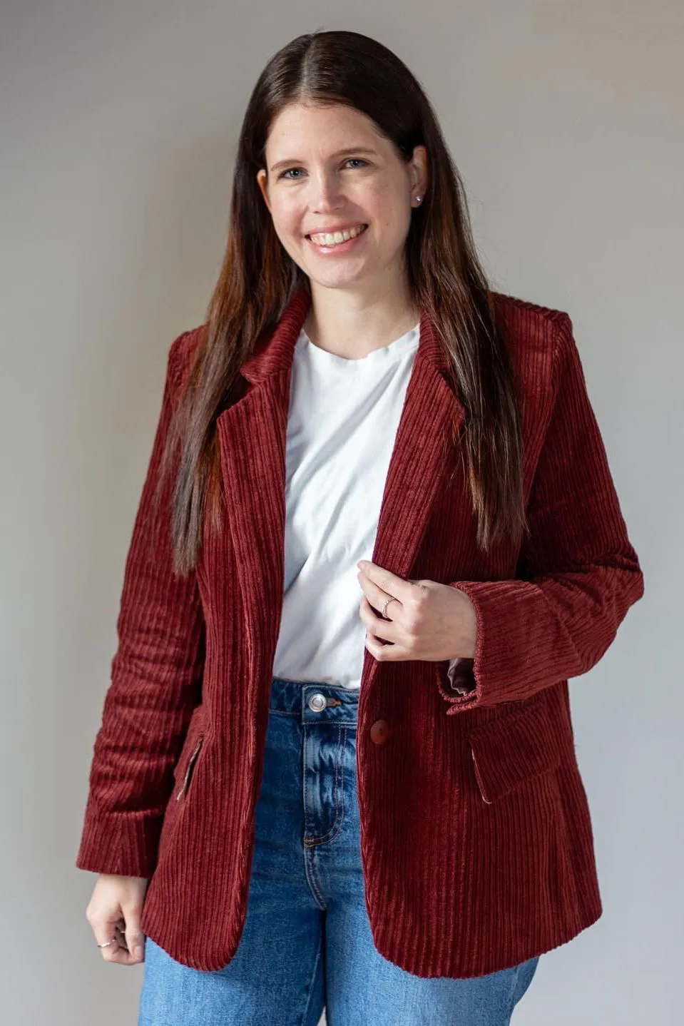 No46 Schnittmuster Longblazer