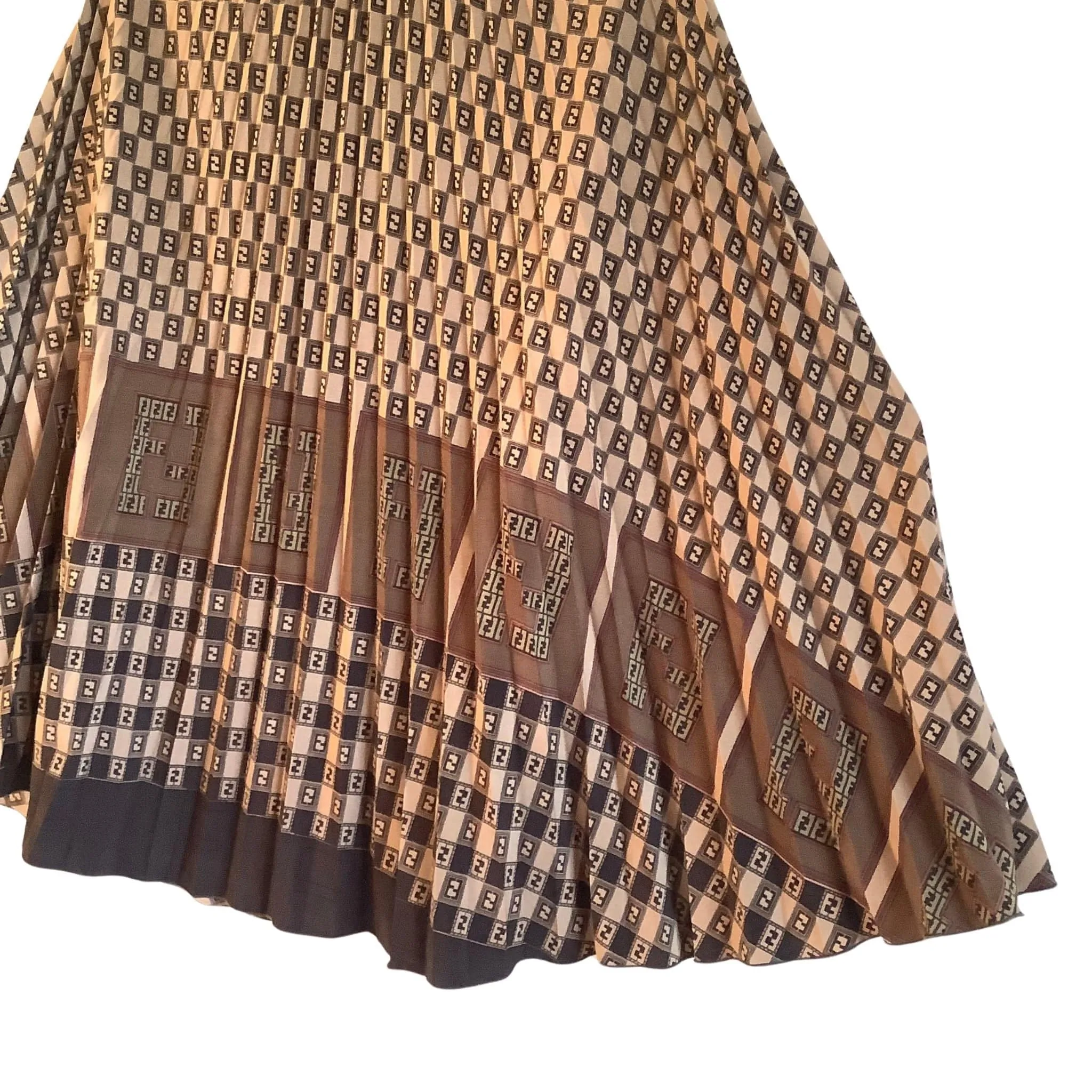Novelty Pleated Skirt