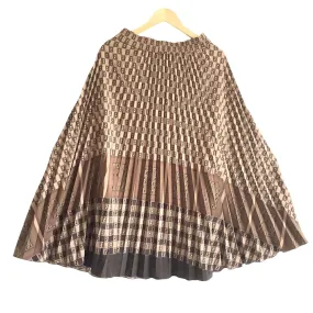 Novelty Pleated Skirt