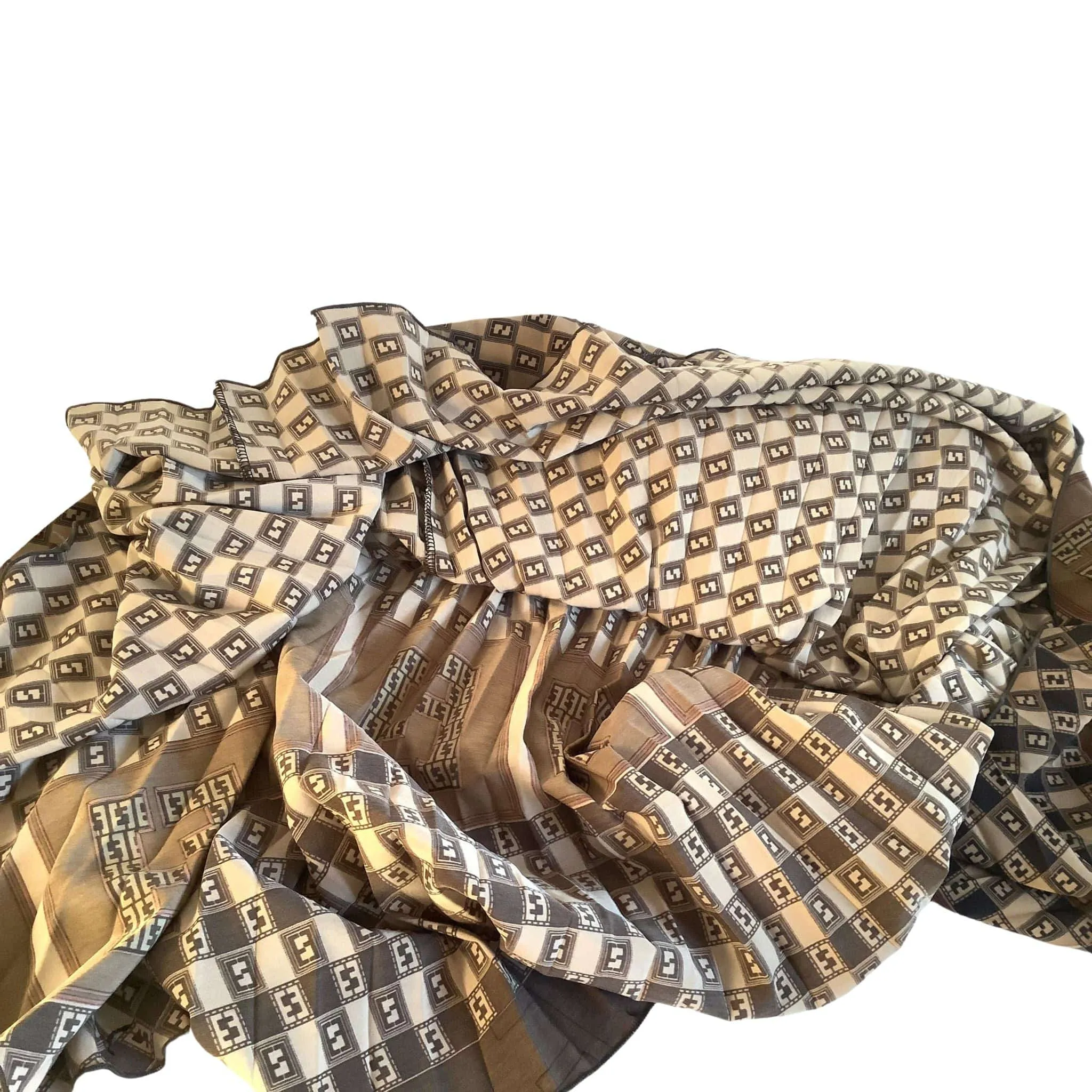 Novelty Pleated Skirt