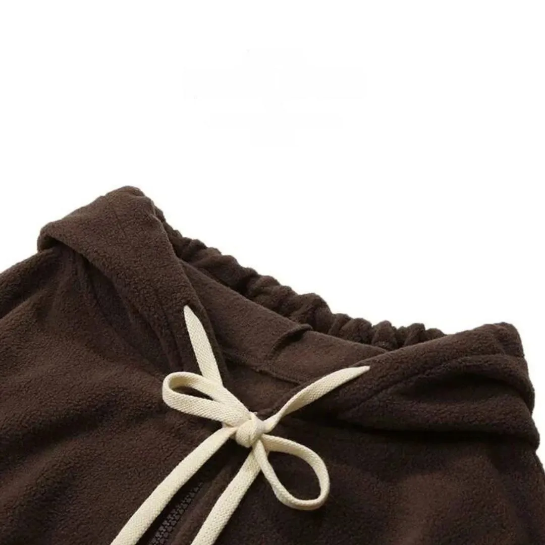 Oriana | Hooded Fleece Jacket for Women – Cozy Patchwork Design, Warm & Stylish Outerwear