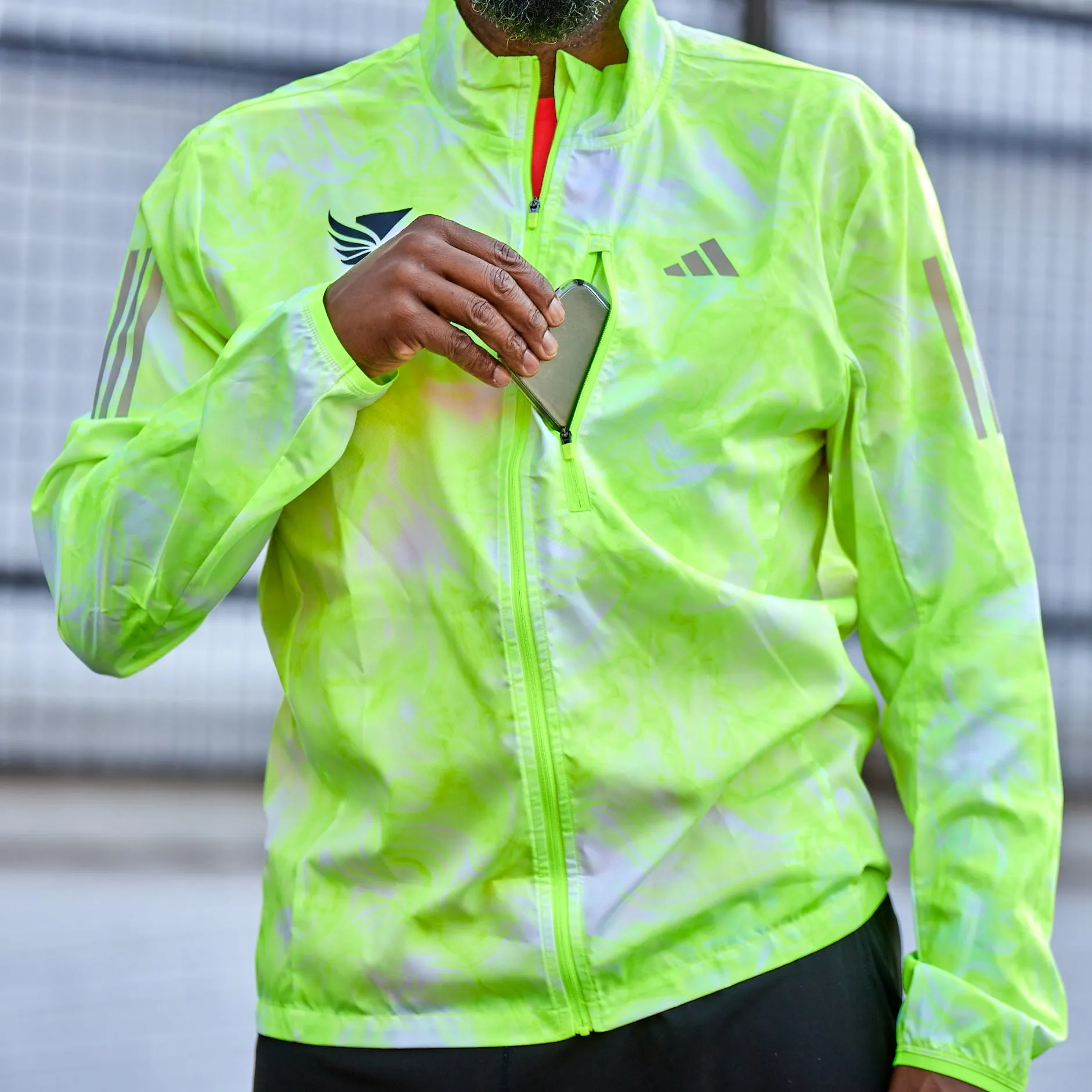 OTR AOP Jacket - Lucid Lemon