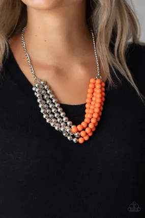Paparazzi Layer After Layer Necklace Orange