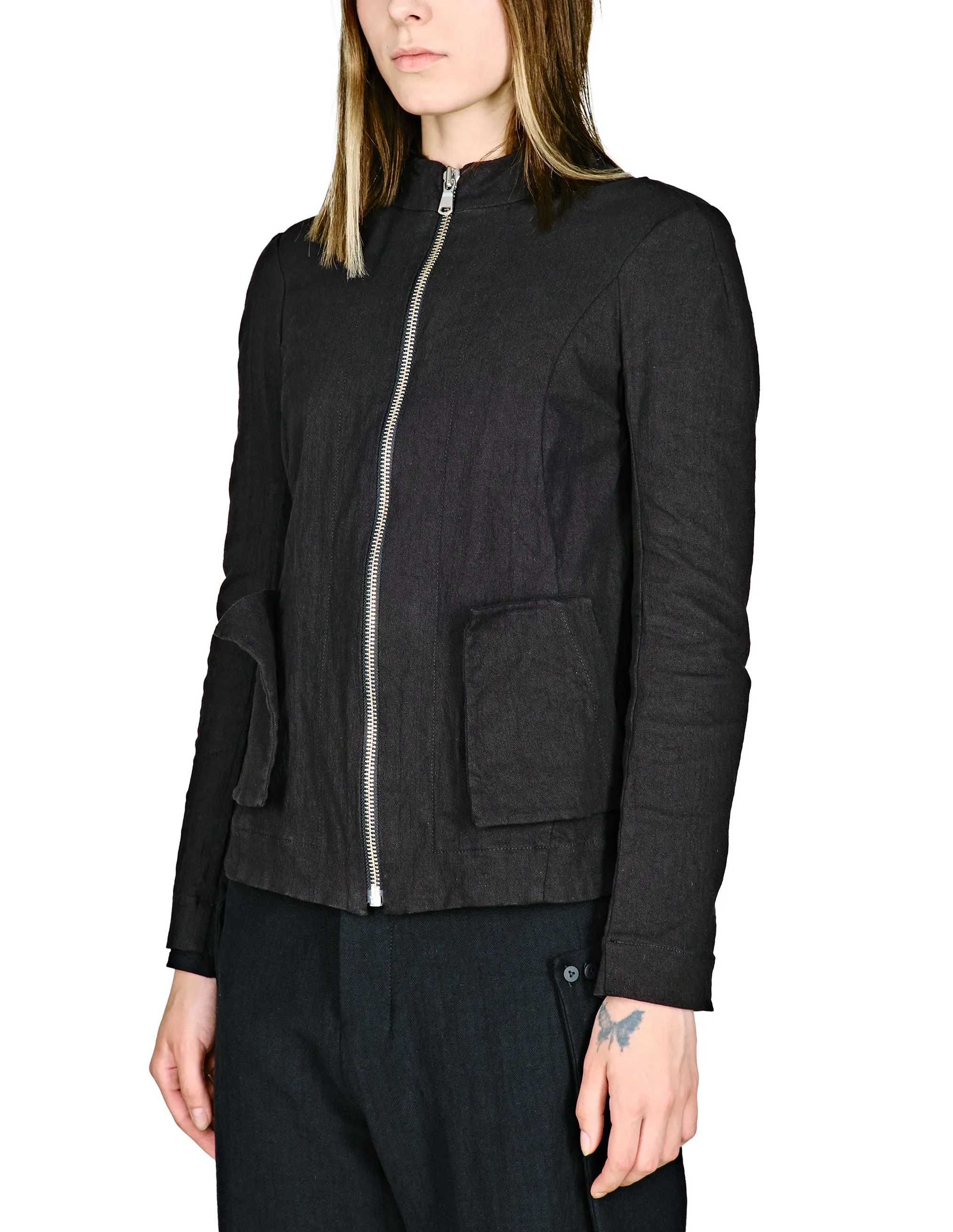 Patch Pocket Denim Jacket