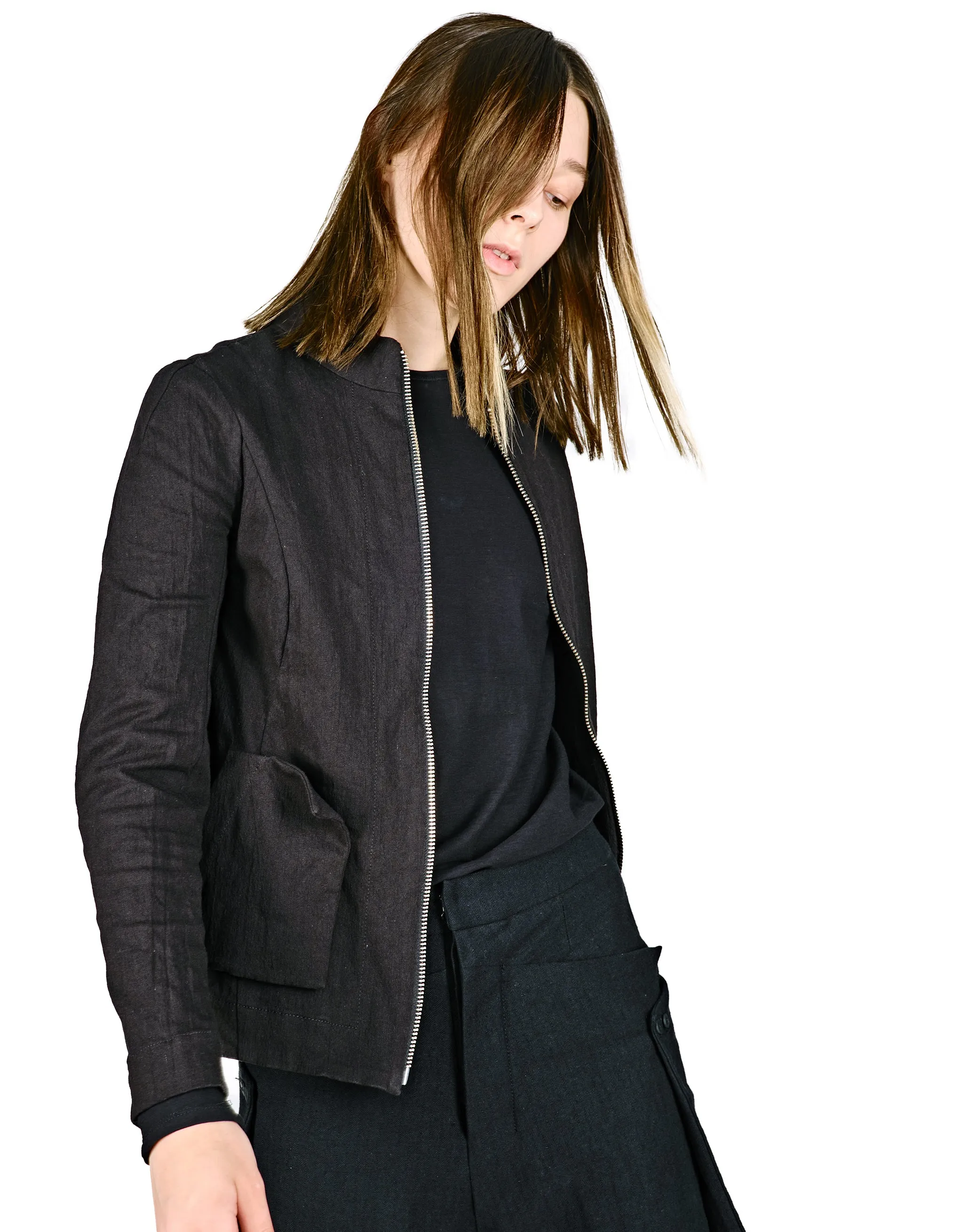Patch Pocket Denim Jacket