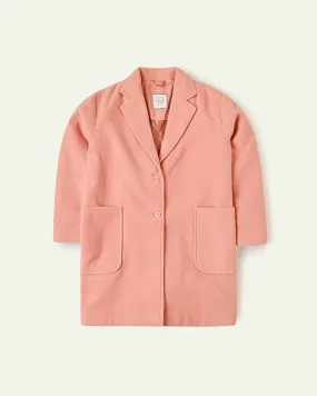 Pink Oversized Coat
