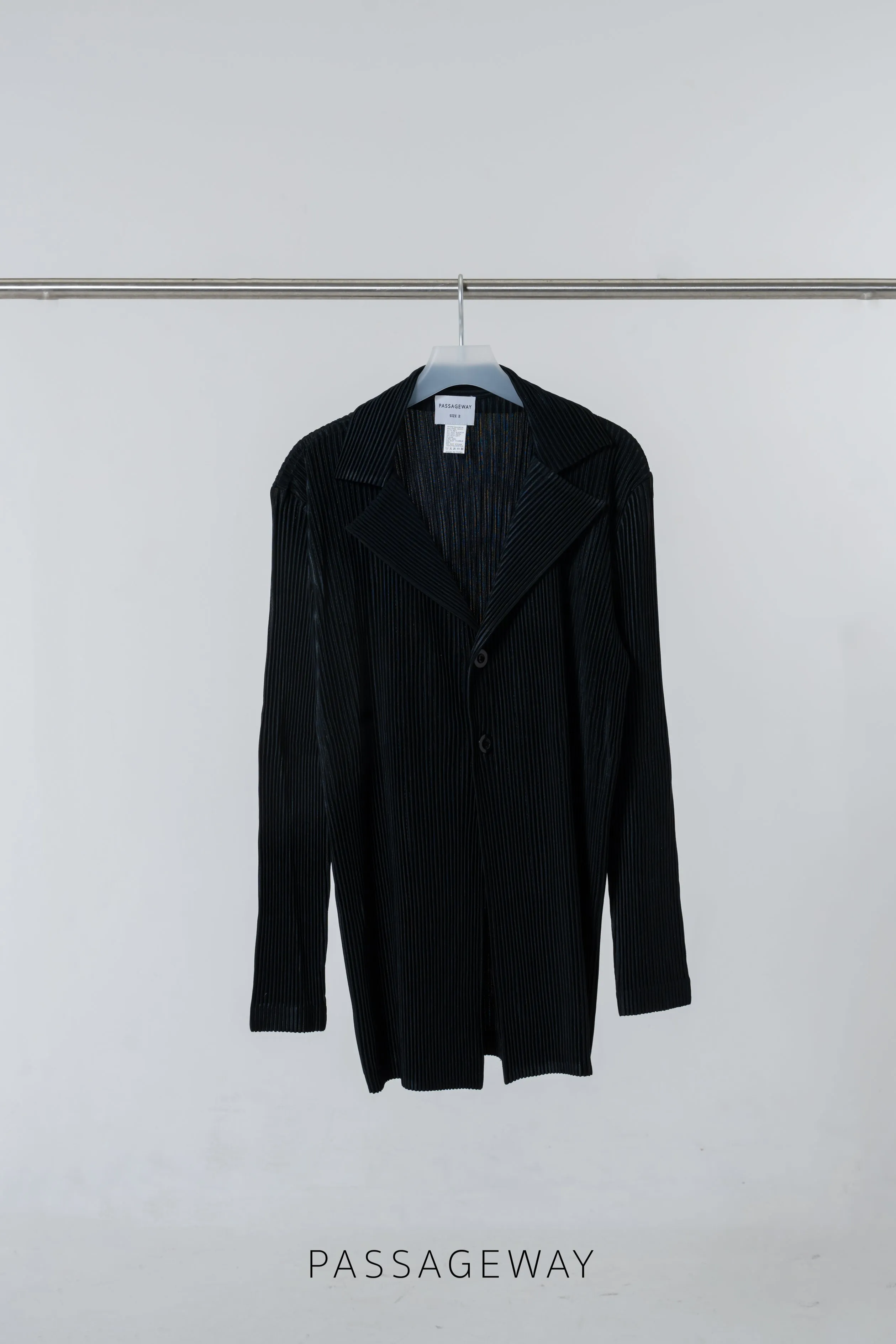 Pleated Blazer
