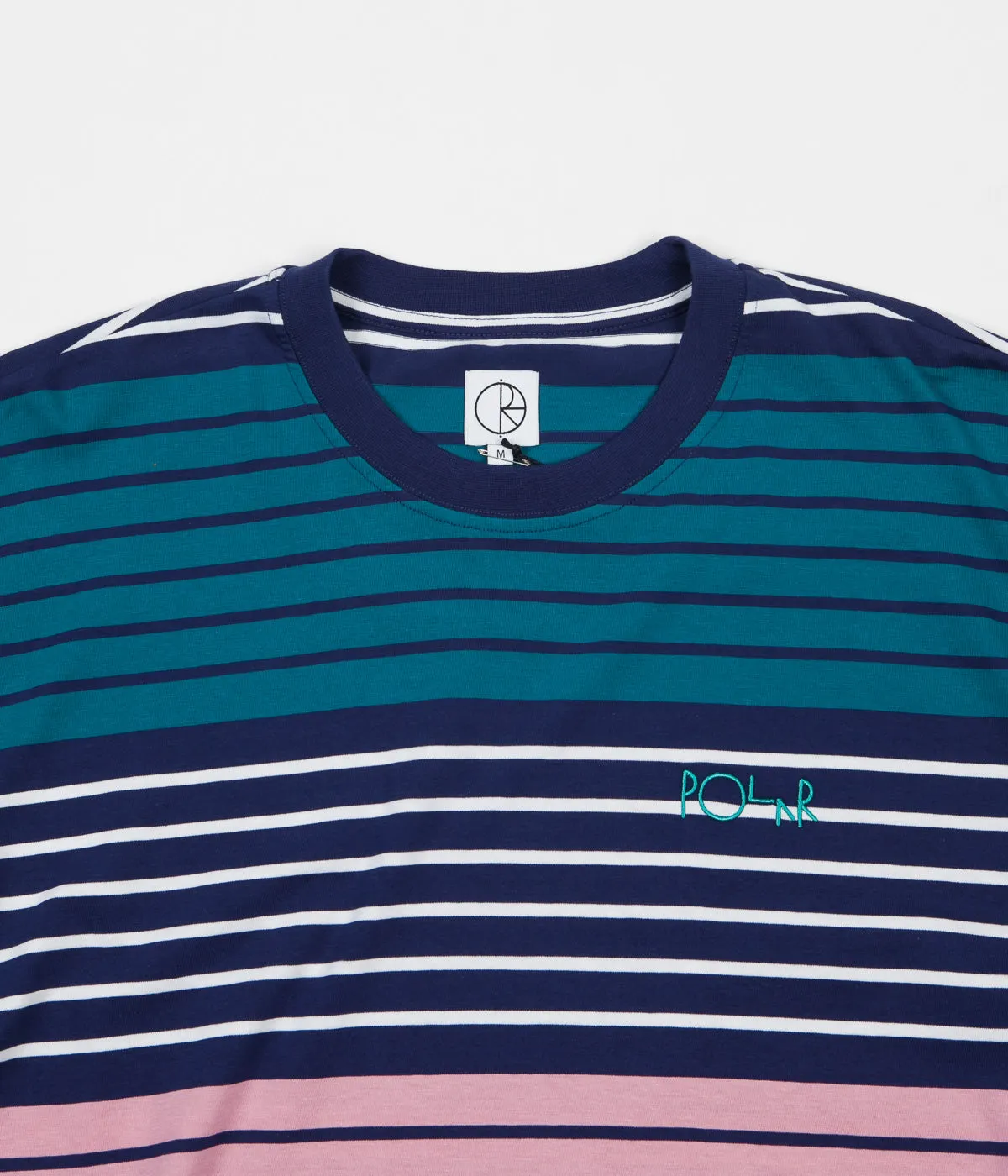 Polar Multicolour Long Sleeve T-Shirt - Navy / Pink