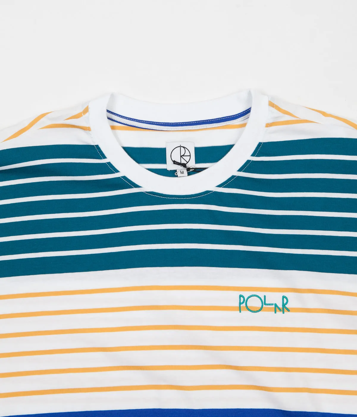 Polar Multicolour Long Sleeve T-Shirt - White / Yellow