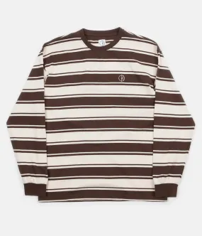 Polar Tilda Long Sleeve T-Shirt - Brown / Cream