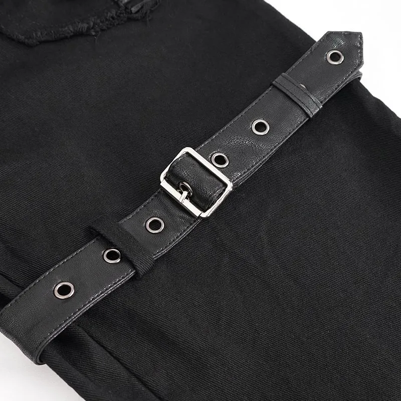 PT161 Distressed men trousers